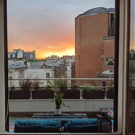 דירה Flat Montmartre Terrace! פריז
