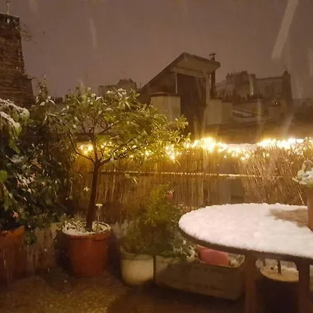 דירה Flat Montmartre Terrace! פריז